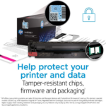 CARTOUCHE HP LASER 201A BLEU ORIGINAL – Image 6