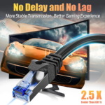 CABLE RESEAUX CERTIFIE 5M CAT 6 – Image 4