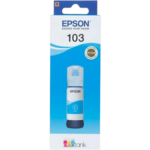 CARTOUCHE ENCRE EPSON 103 BLEU
