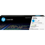CARTOUCHE HP LASER NOIR 222A BLEU